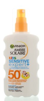 Ambre solaire kids sensitive expert+ SPF50+ Garnier 200ml