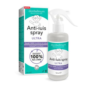 anti luis spray ultra Donttelmum 120ml