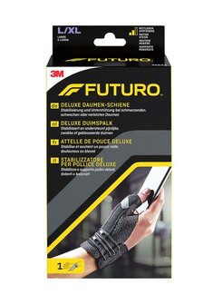 Deluxe duimspalk maat L/XL zwart Futuro 1st