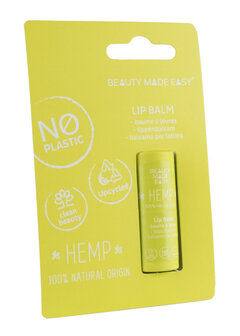 Papertube lipbalm hemp Beauty Made Easy 6g