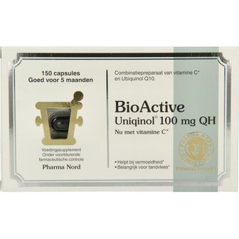 Bio active uniquinol Q10 100mg Pharma Nord 150ca