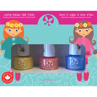 Nagellak egg-spiration non toxic Suncoat Girl 1set
