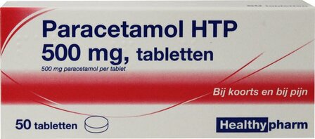 Paracetamol 500mg Healthypharm 50tb