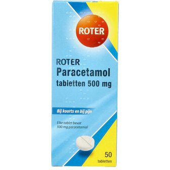 Paracetamol 500 mg Roter 50tb