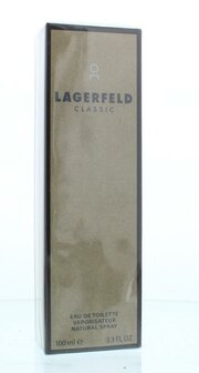 Classic eau de toilette men Karl Lagerfeld 100ml