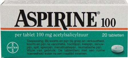100mg Aspirine 20tb