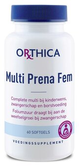 Multi prena fem softgels Orthica 60sft