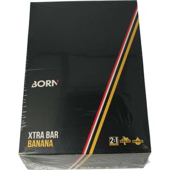 Xtra bar banana flavour box 15 x 50 gram Born 15x50g