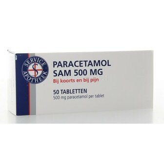 Paracetamol 500mg Service Apotheek 50tb