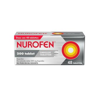 200 mg omhulde tabletten Nurofen 48tb