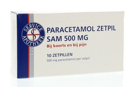 Paracetamol 500mg Service Apotheek 10zp