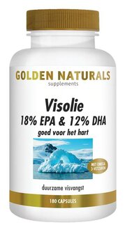 Visolie 18% EPA 12% DHA Golden Naturals 180sft