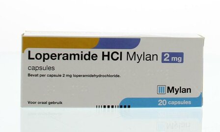 Loperamide 2mg Mylan 20ca