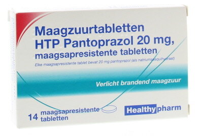 Pantoprazol 20mg Healthypharm 14st