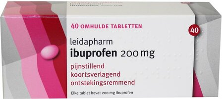 Ibuprofen 200mg Leidapharm 40tb