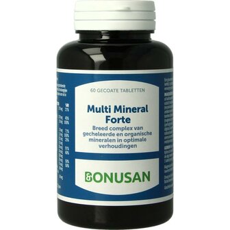 Multi mineral forte Bonusan 60tb