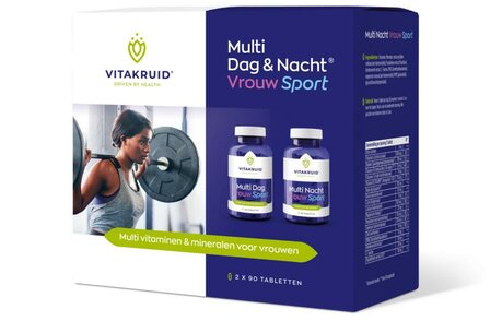 Multi dag &amp; nacht vrouw sport 2 x 90 Vitakruid 2x90tb