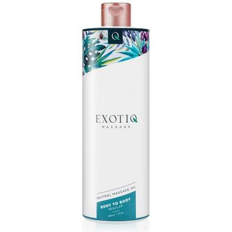 Body to body oil Exotiq 500ml