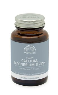 Calcium magnesium &amp; zink Mattisson 90tb