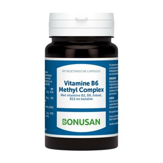 Vitamine B6 methyl complex Bonusan 60vc