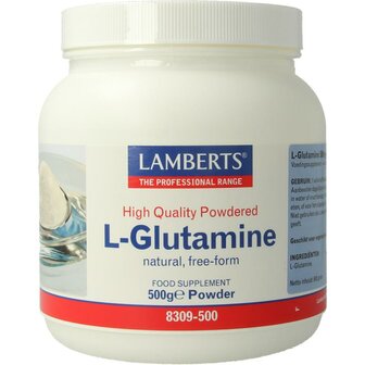 L-Glutamine poeder Lamberts 500g
