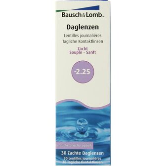 Daglenzen -2.25 Bausch &amp; Lomb 30st