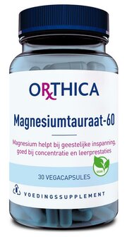 Magnesiumtauraat 60 Orthica 30vc