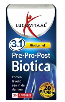 Pre pro post biotica Lucovitaal 30ca