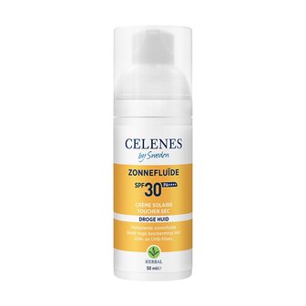 Celenes Herbal dry touch sunscreen fluid SPF30+, 50ml