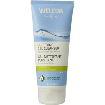 reinigingsgel zuiverend Weleda 100ml