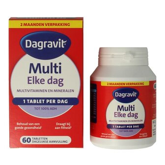 Dagravit multi elke dag 100% Dagravit 60st