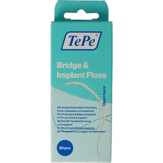 Tepe bridge &amp; implant floss Tepe 30st