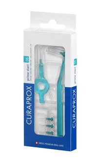 Prime start rager 06 turquoise 2.2 mm Curaprox set