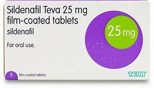 SILDENAFIL TEVA TABLET FILMOMHULD  25MG