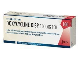 DOXYCYCLINE PCH TABLET 100MG 14 stuks - soa