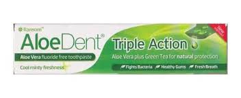 Aloe Dent-triple action: fluoride-vrij tandpasta