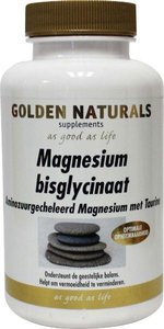 Golden Naturals - Magnesium bisglycinaat 90 tabletten